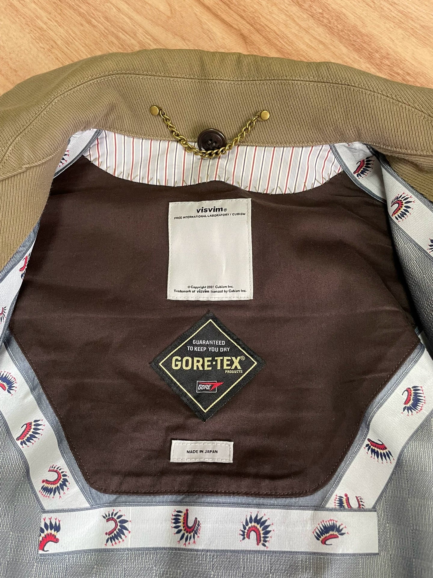 Visvim Frank Soutien Coat Gore-Tex