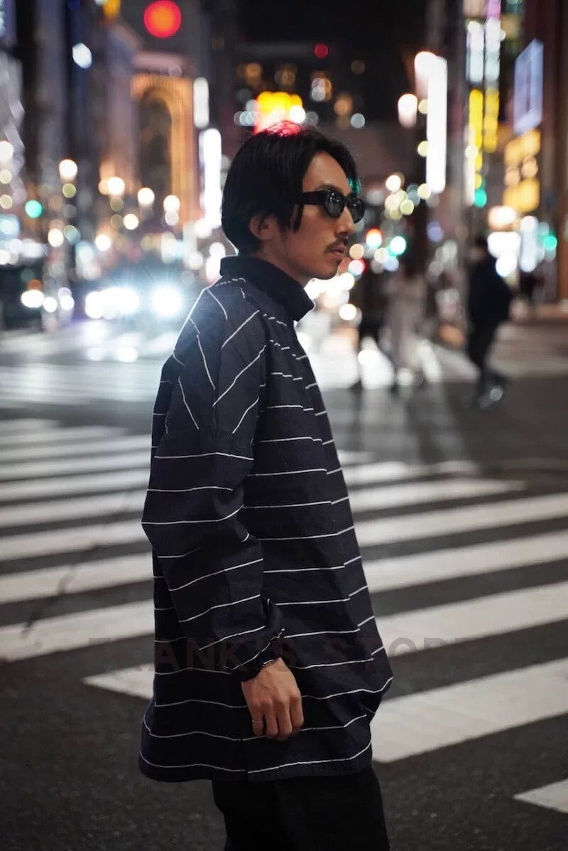 Porter Classic Fisherman's Linen Smock Shirt