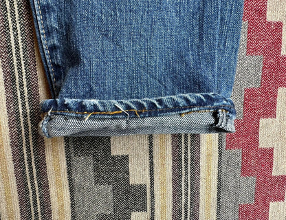 Prps Heavily Washed Distressed Jeans