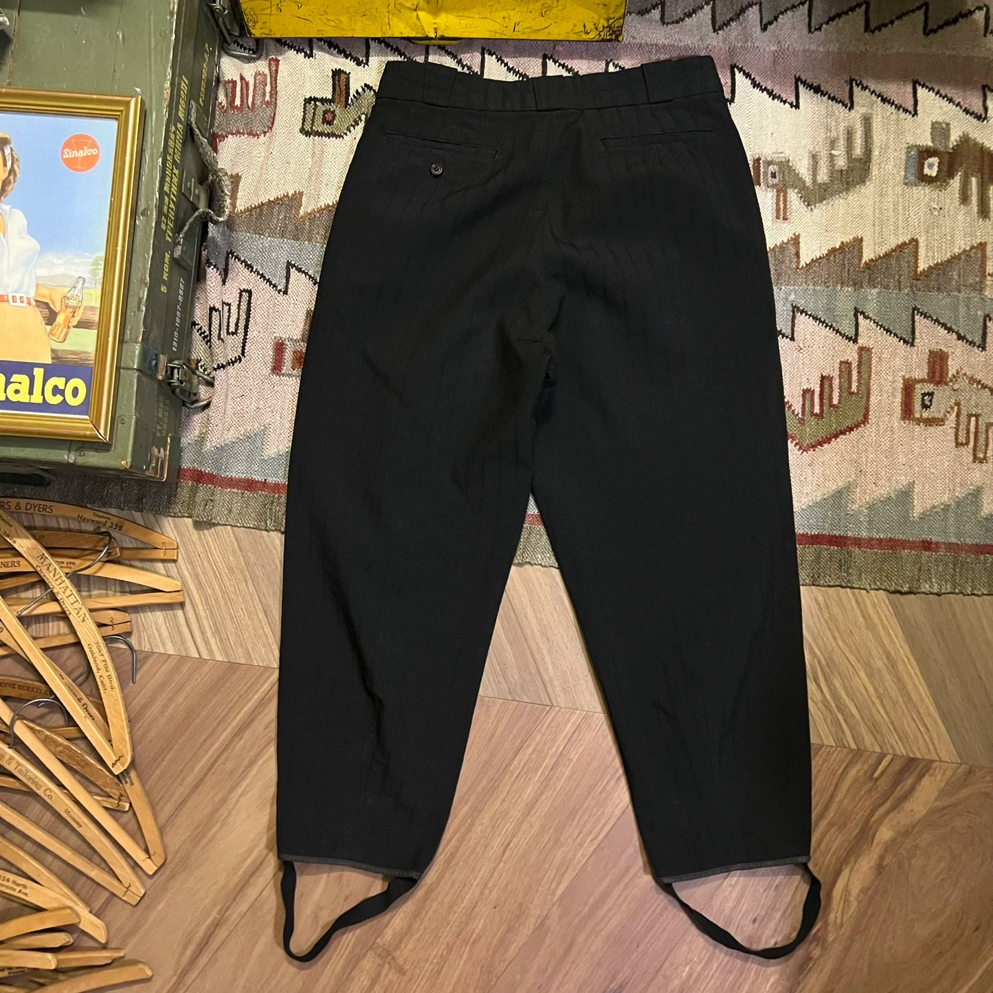 Comme des Garçons Black Long Pants