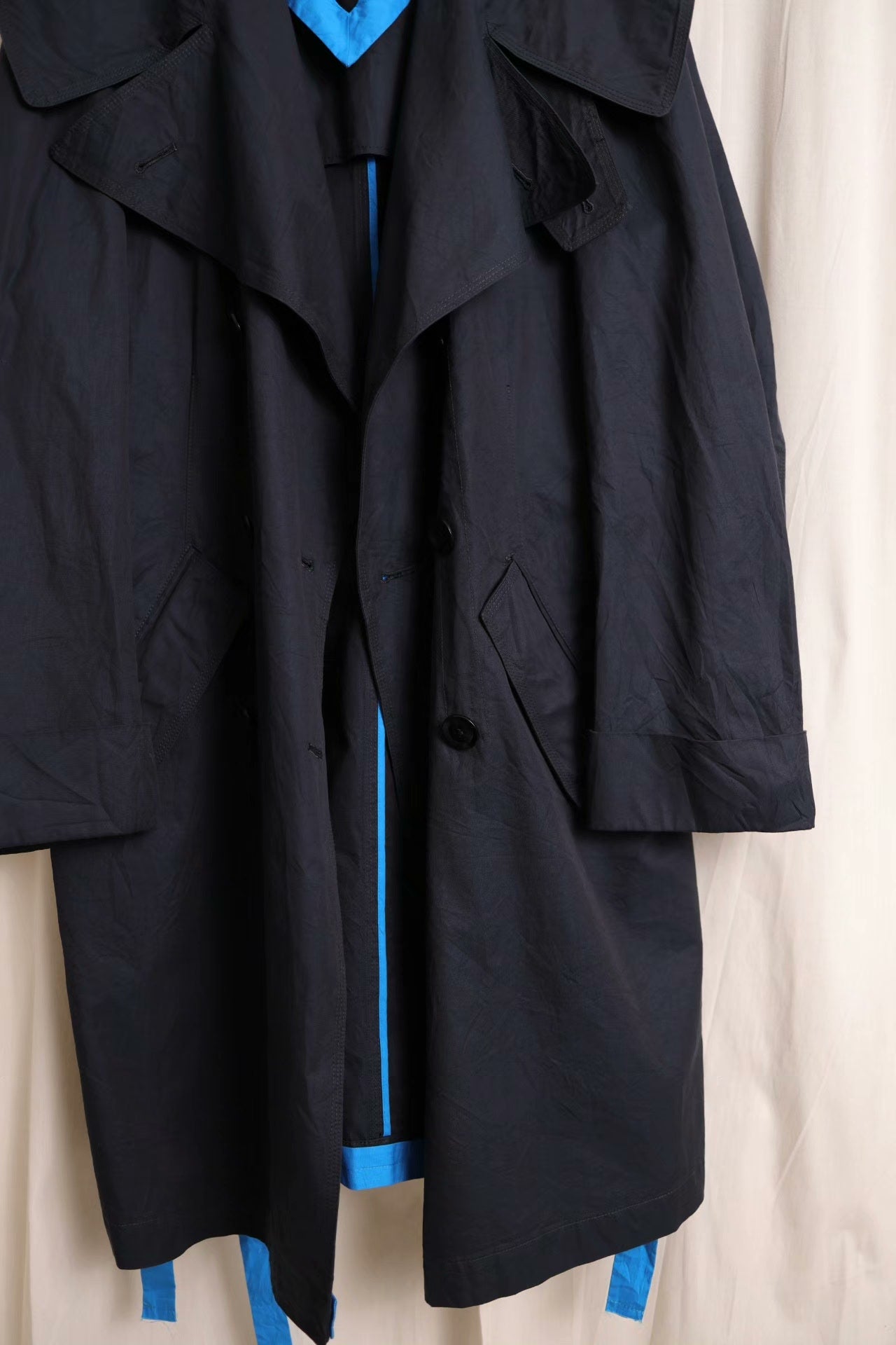 Y's Bang On Yohji Double-Breasted Trench