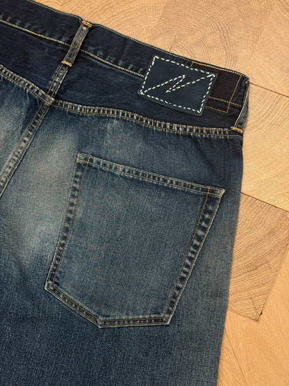 Visvim 01.2 Dry18 Social Sculpture Distressed Jeans