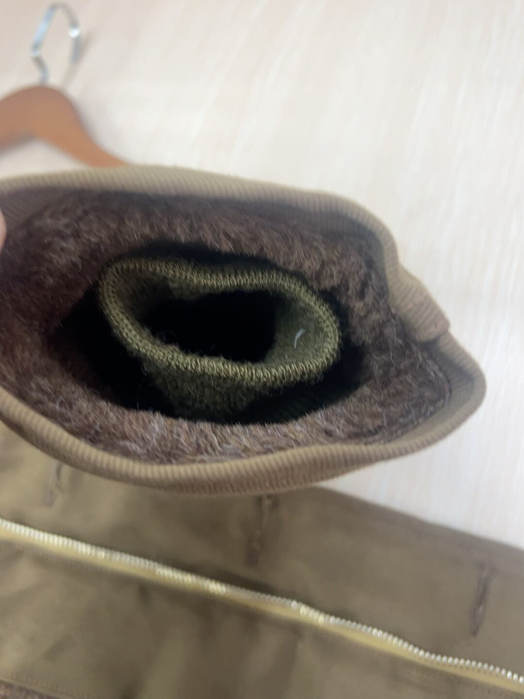 Freewheelers N1 Deck Jacket in Dark Khaki