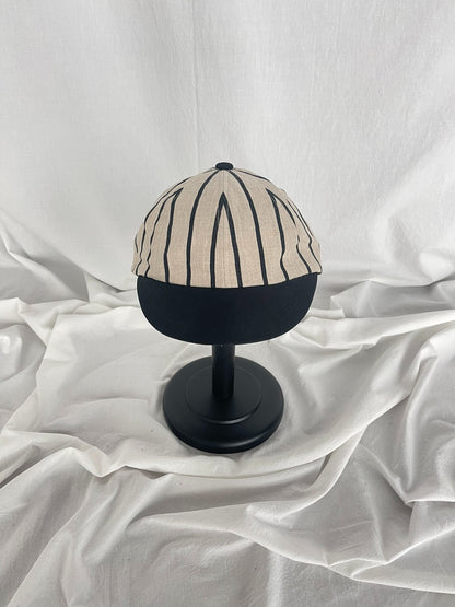 Yohji Yamamoto Striped Baseball Cap