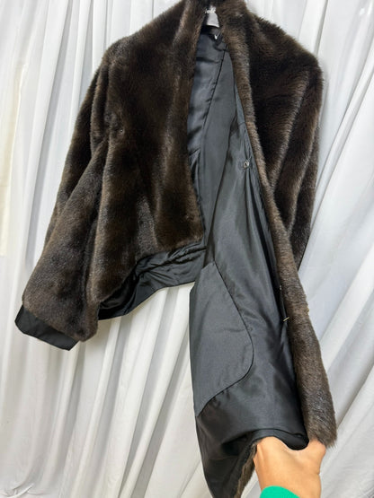 Comme des Garcons 04AW Irregular Fur Jacket Cape