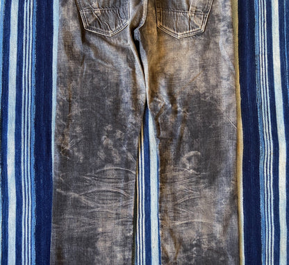 prps noir barracuda heavy wash jeans