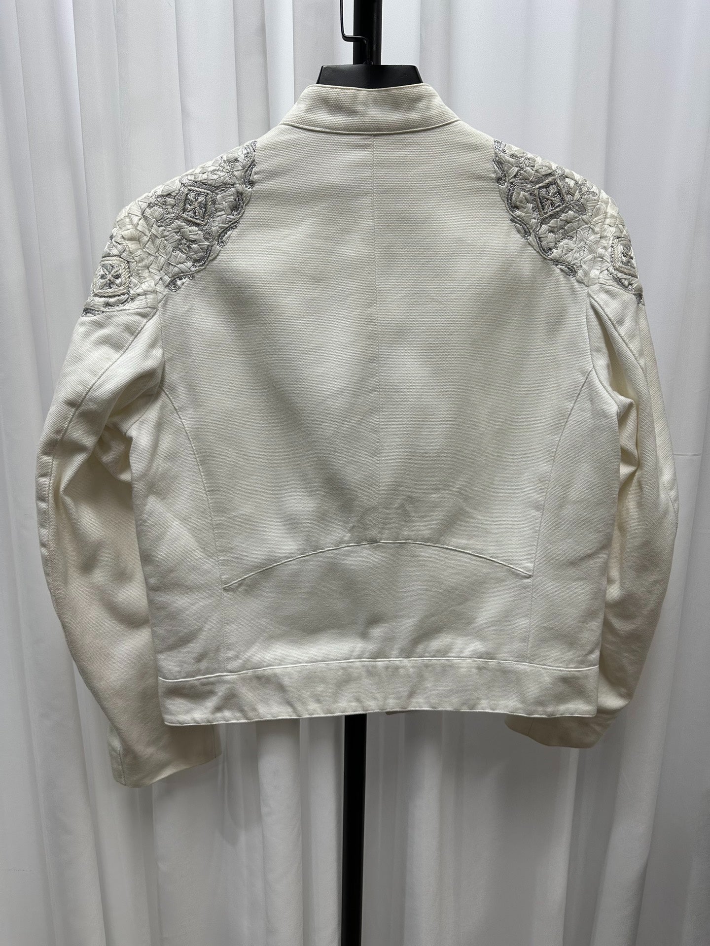 Dries Van Noten 18ss Embroidered Biker Jacket