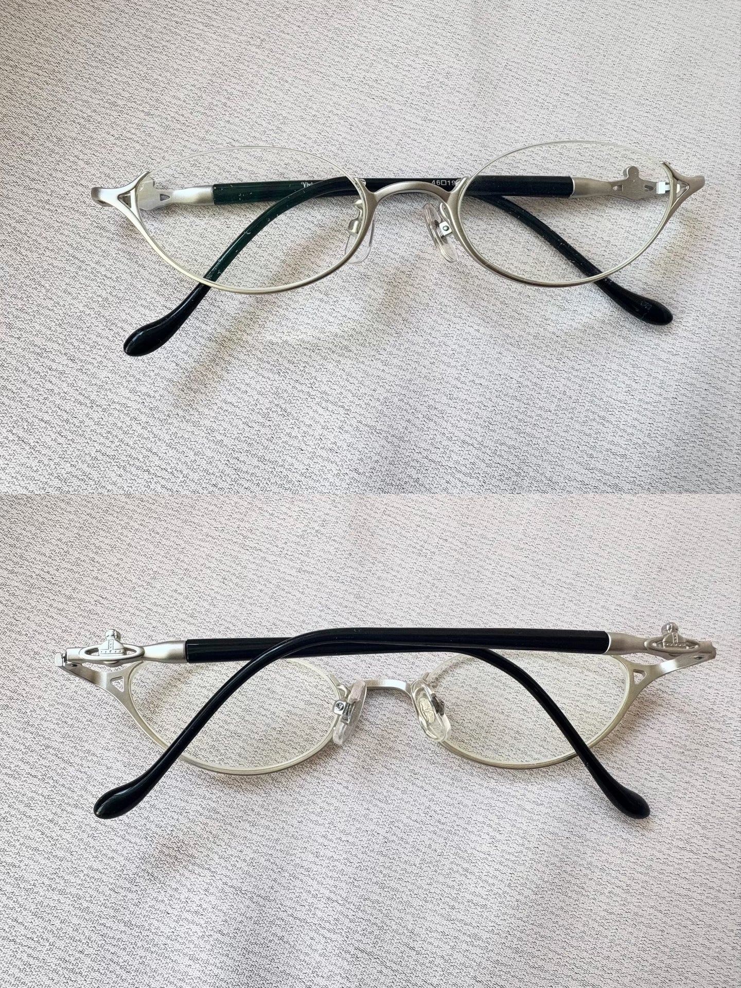 Vivienne Westwood Vintage Silver Saturn Eyeglasses