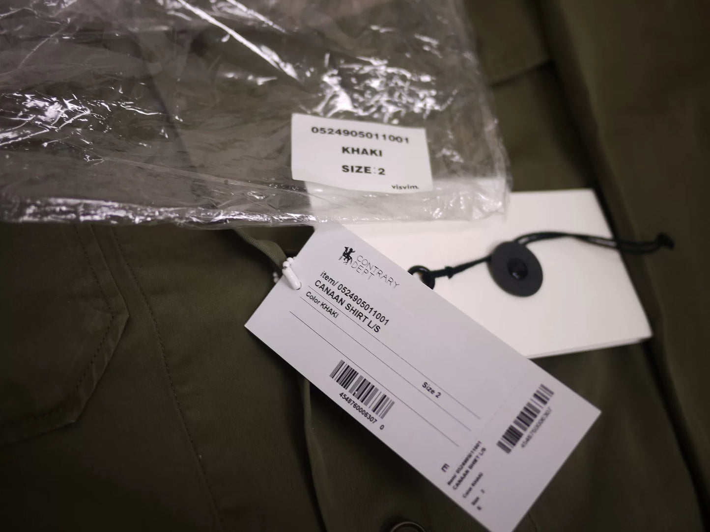 Visvim C/D Canaan Shirt in Khaki