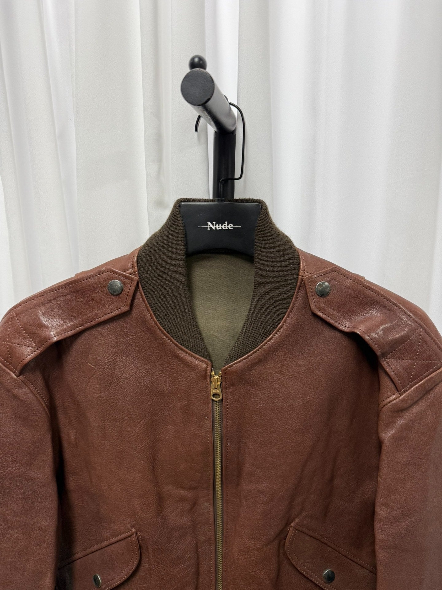 Yohji Yamamoto Y's Men's Leather Jacket