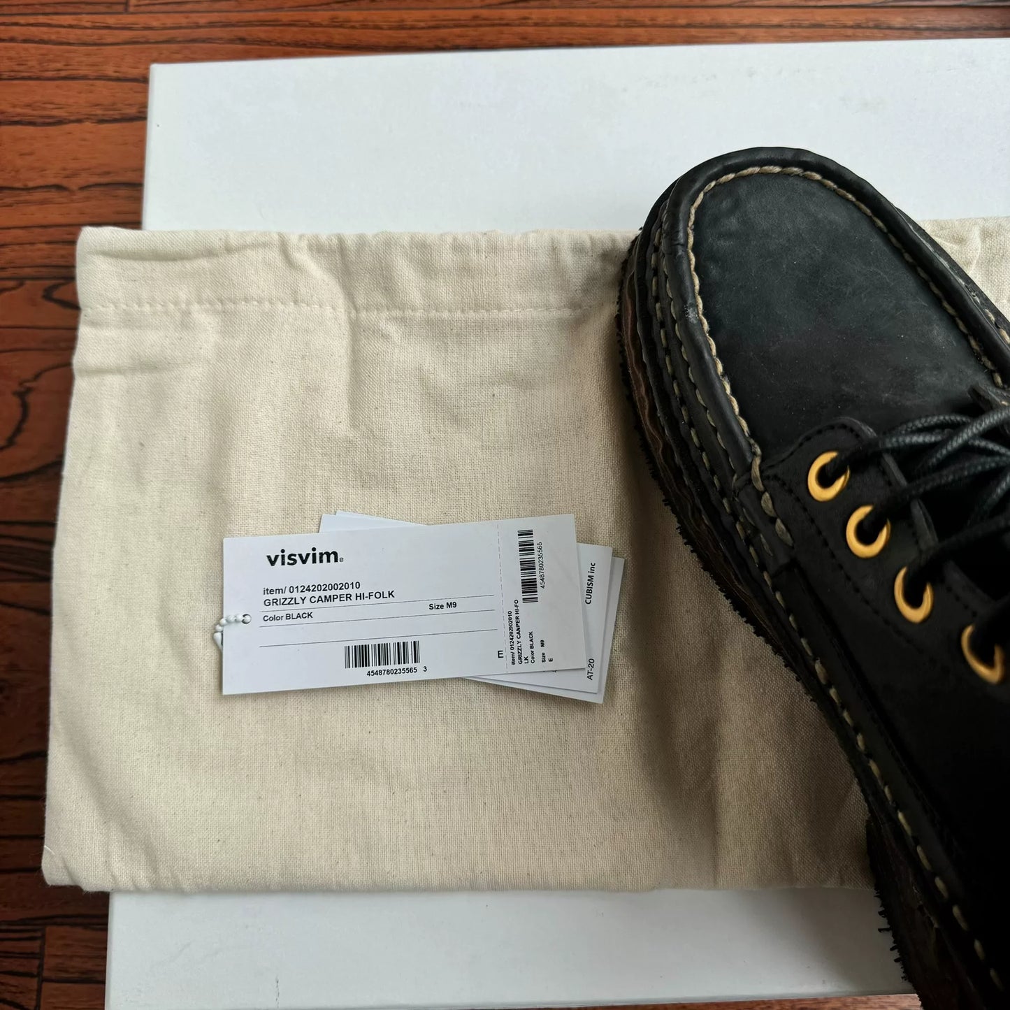 Visvim GRIZZLY CAMPER HI-FOLK Boot