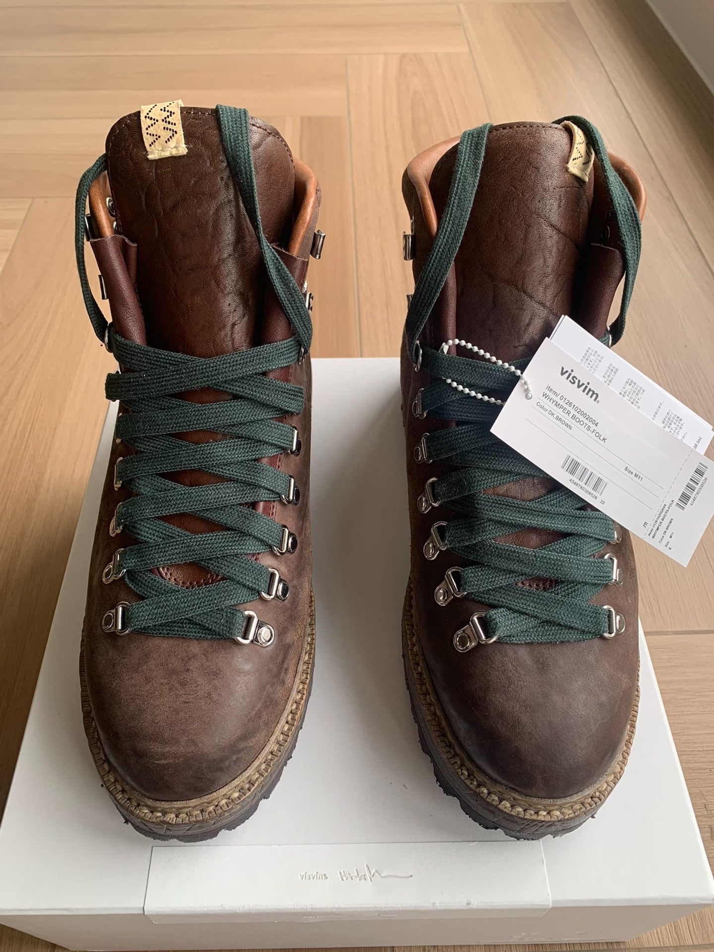 VISVIM WHYMPER BOOTS-FOLK