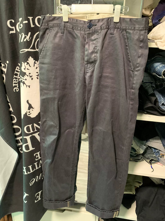 navy blue casual pants size 32