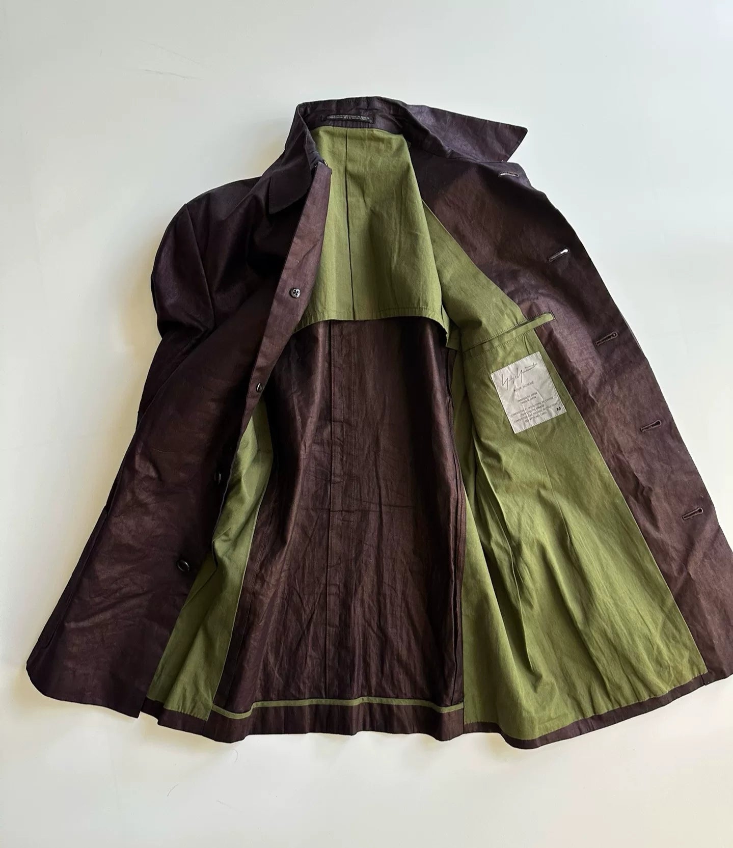 YOHJI YAMAMOTO 1993SS Lacquer Dyed Jacket