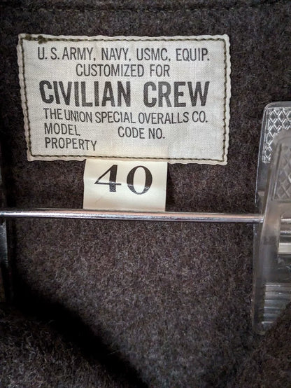 Freewheelers Tanker Jacket Size 40