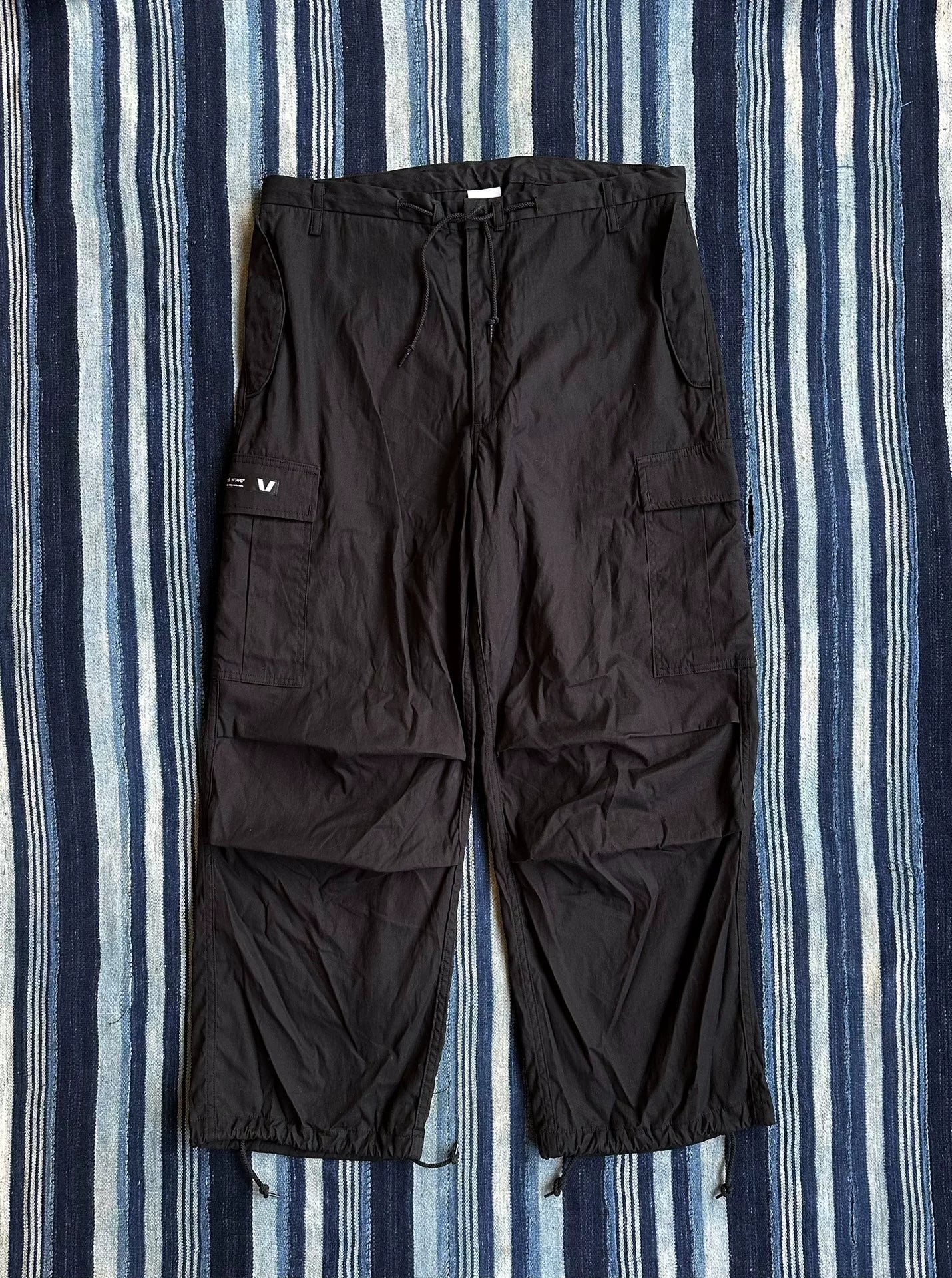 wtaps nyco oxford casual trousers