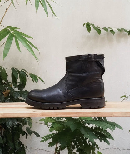 Vintage Dirk Bikkembergs 2000s Leather Trainer