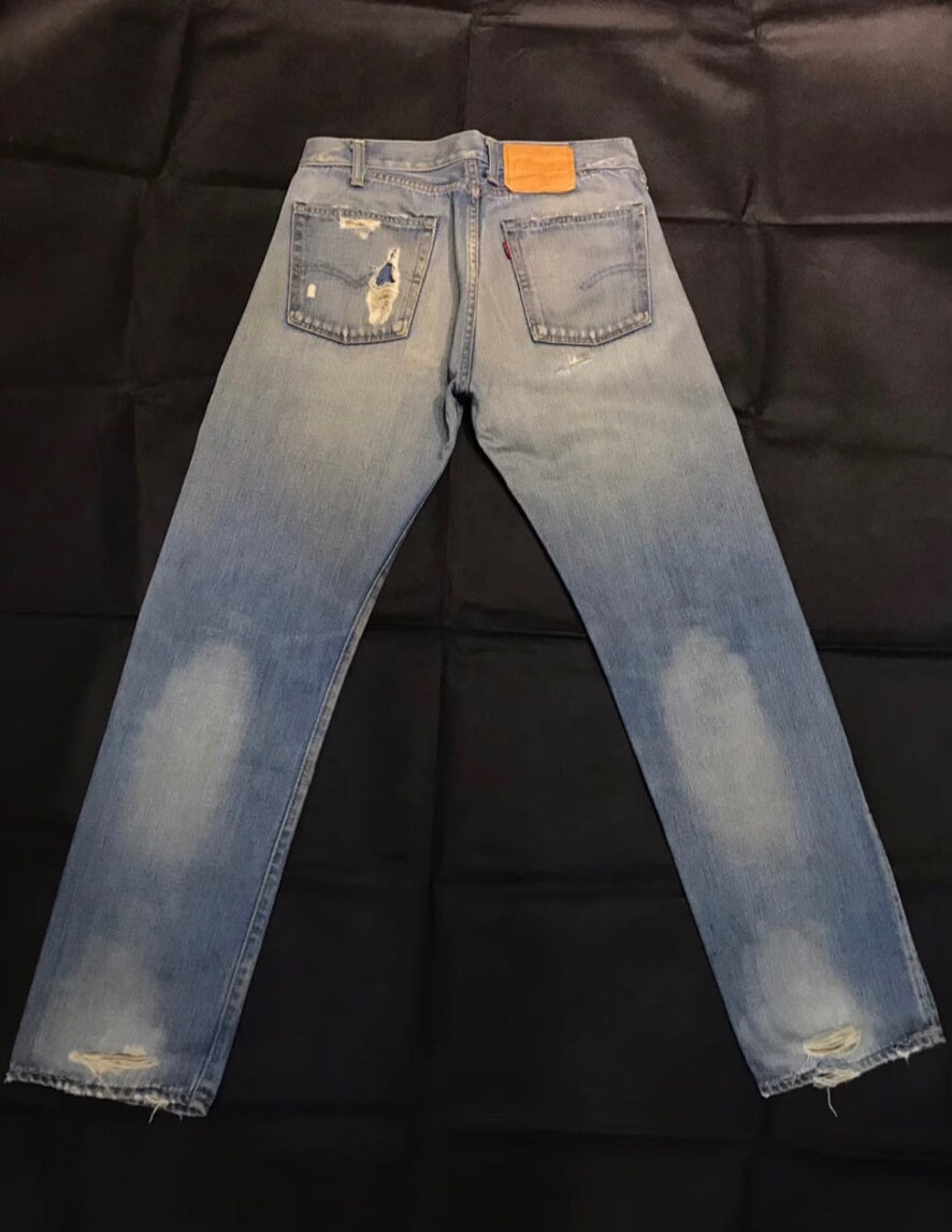 levis lvc 66501-0073 jeans with red ear