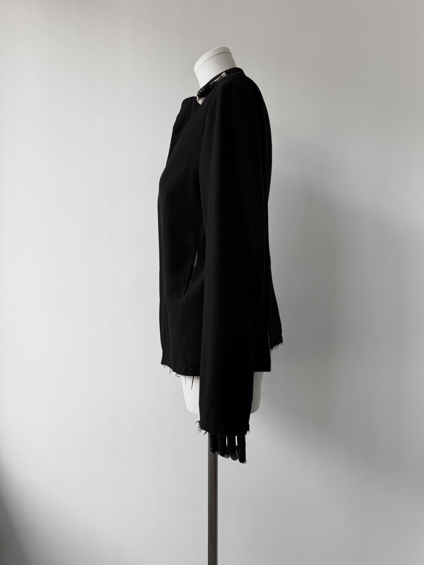 Yohji Yamamoto Noir 15AW Plaid Wool Jacket
