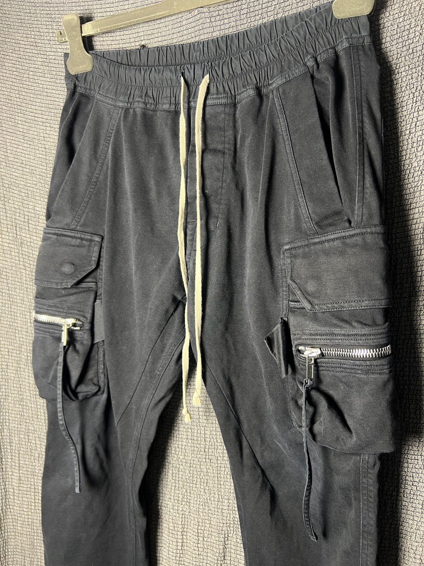 Rick Owens 17ss Ankle-Tight Cargo Pants