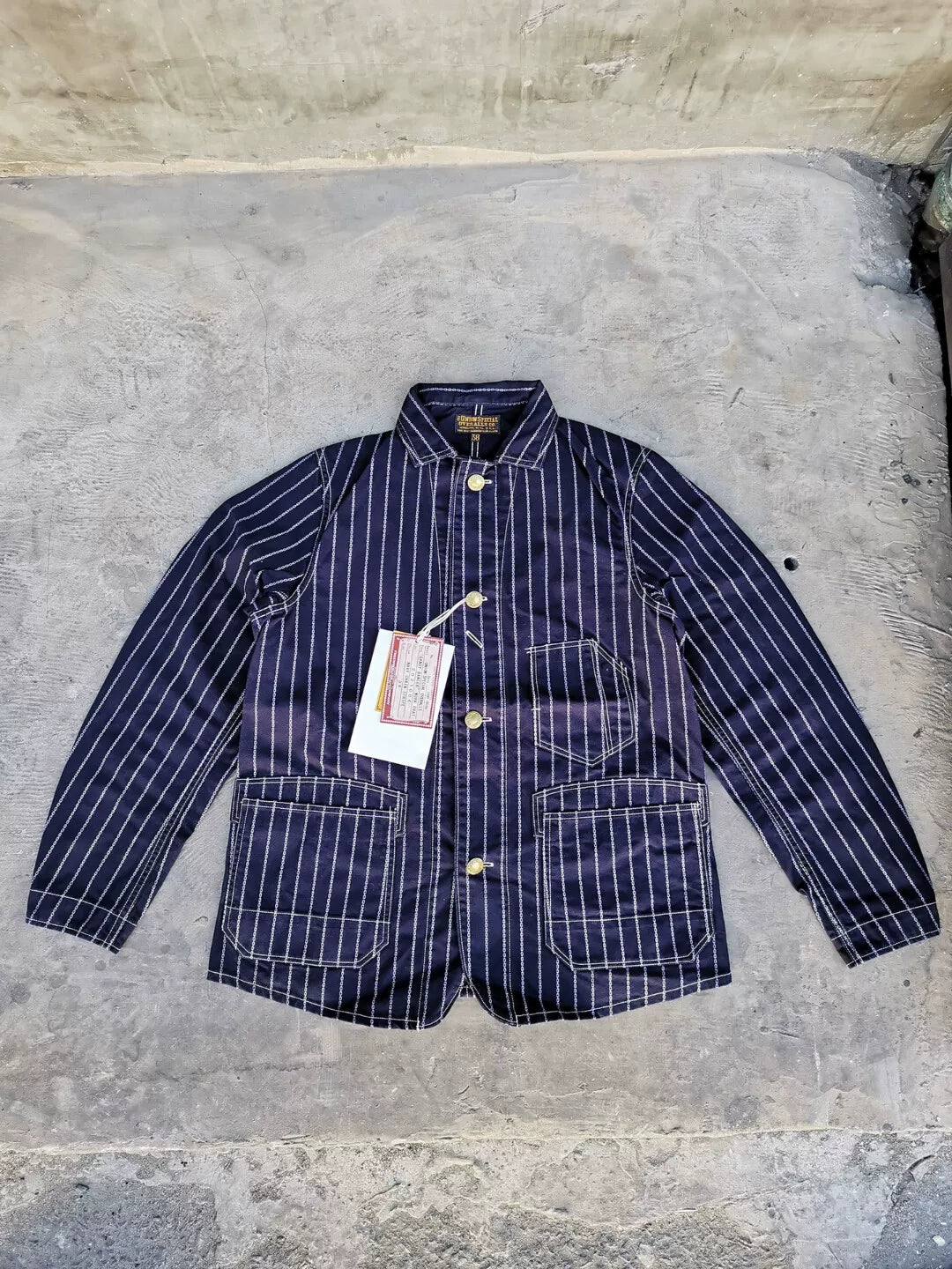 Striped Freewheelers Work Jacket