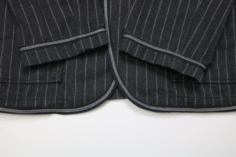 NEIGHBORHOOD NUMBERS PINSTRIPE JKT