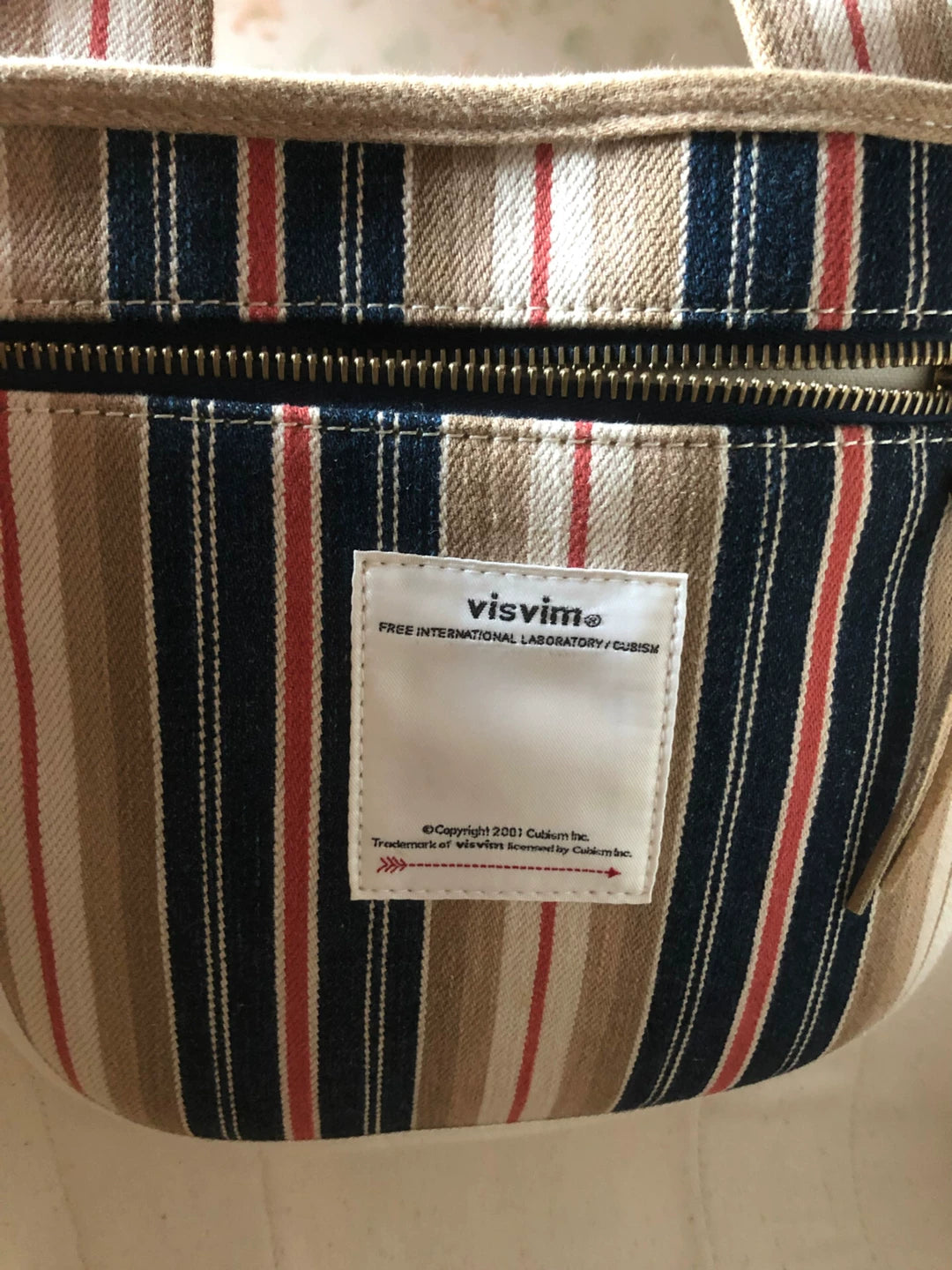 visvim 2019SS Colorful Canvas Tote