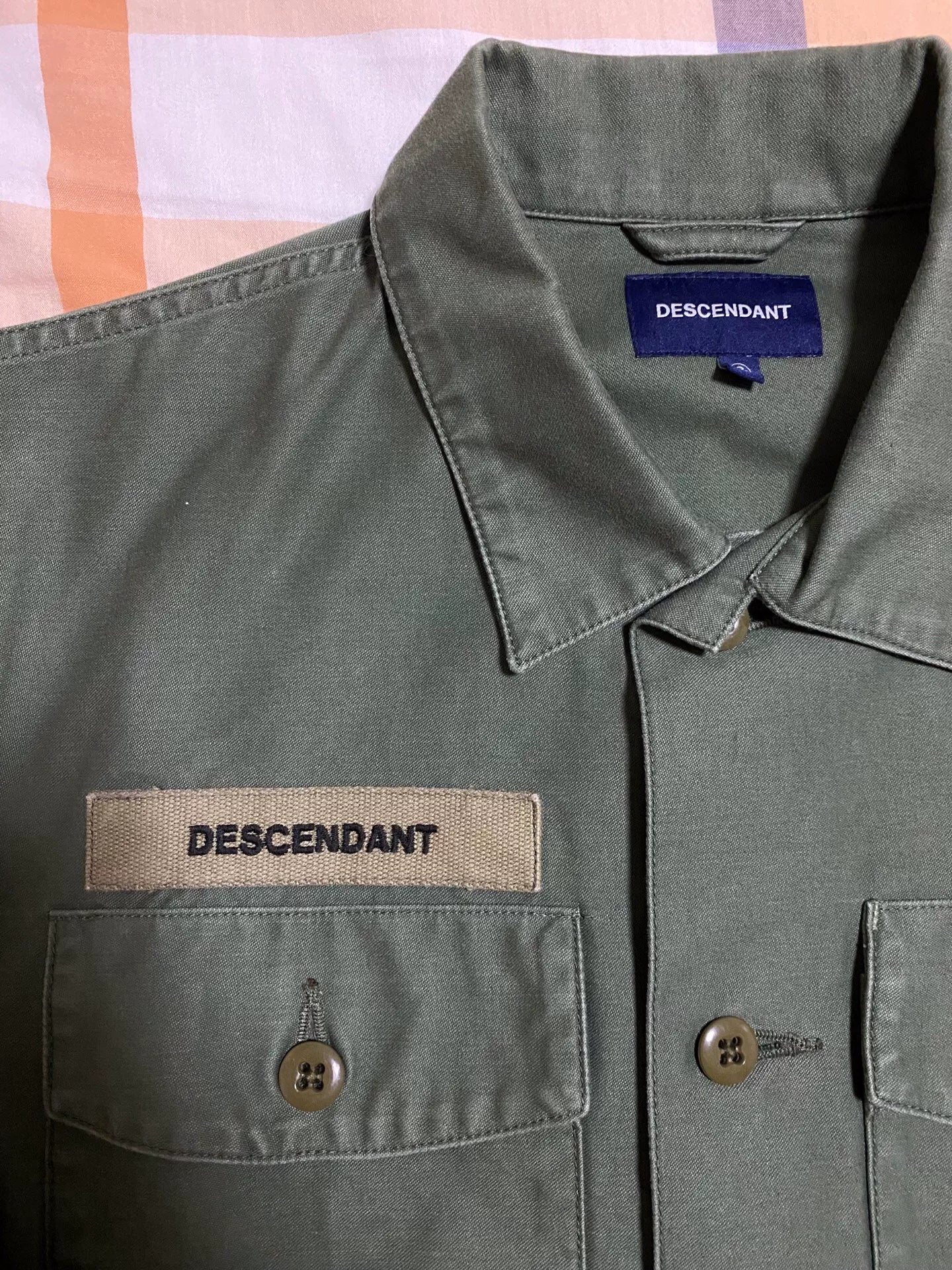 descendant dcdt two-pocket jacket shirt