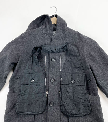 issey sport I.S 90s tactical wool jacket