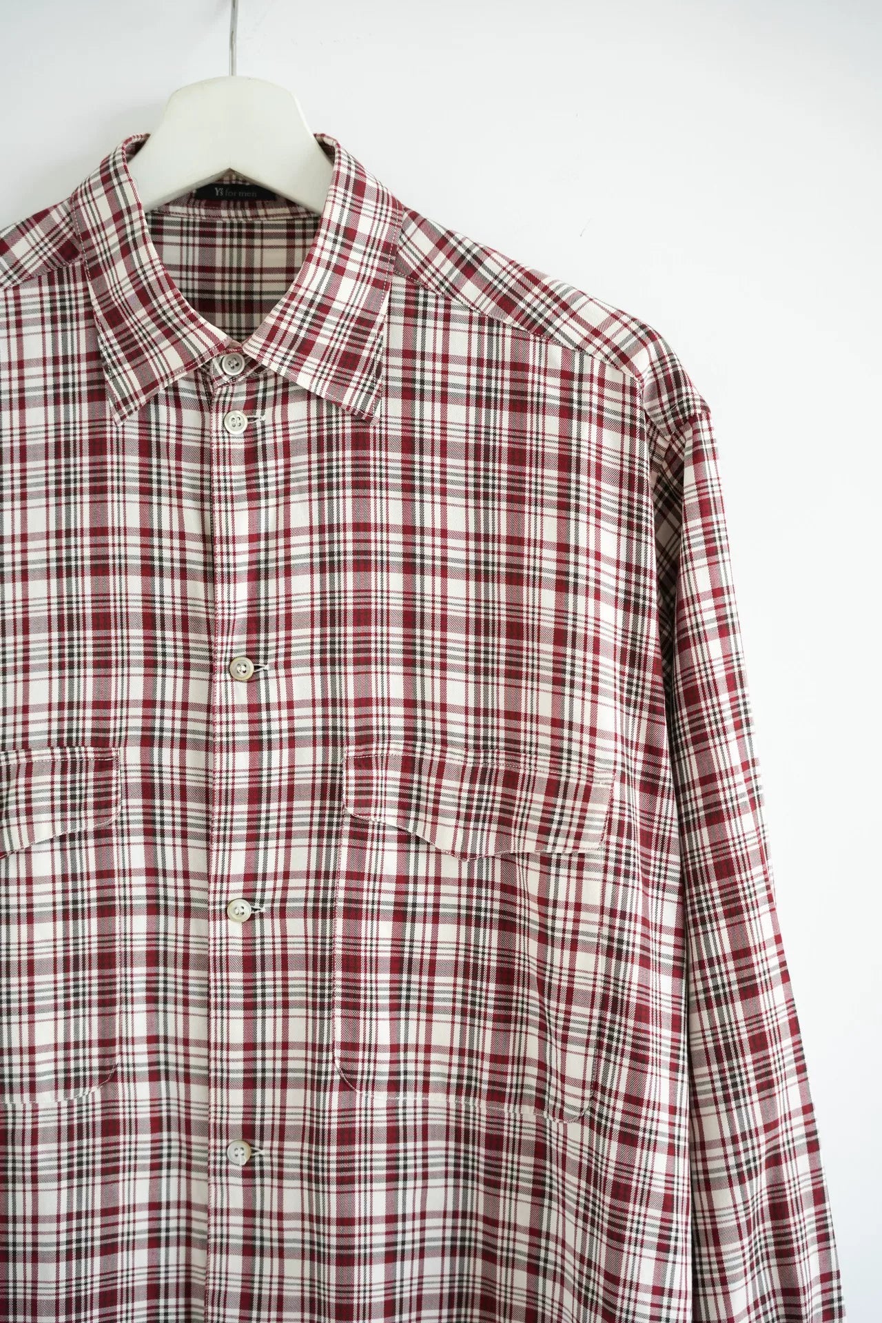 90s Yohji Yamamoto Vintage Checkered Shirt