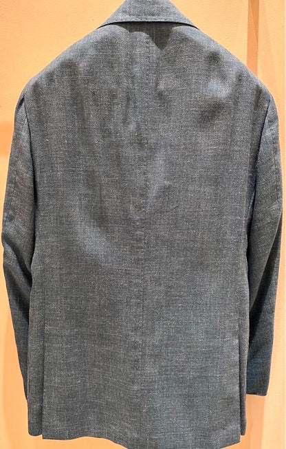 elegant cashmere blend single-breasted blazer