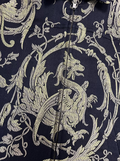 Saint Laurent SLP 2015 Runway Gold Dragon Jacket