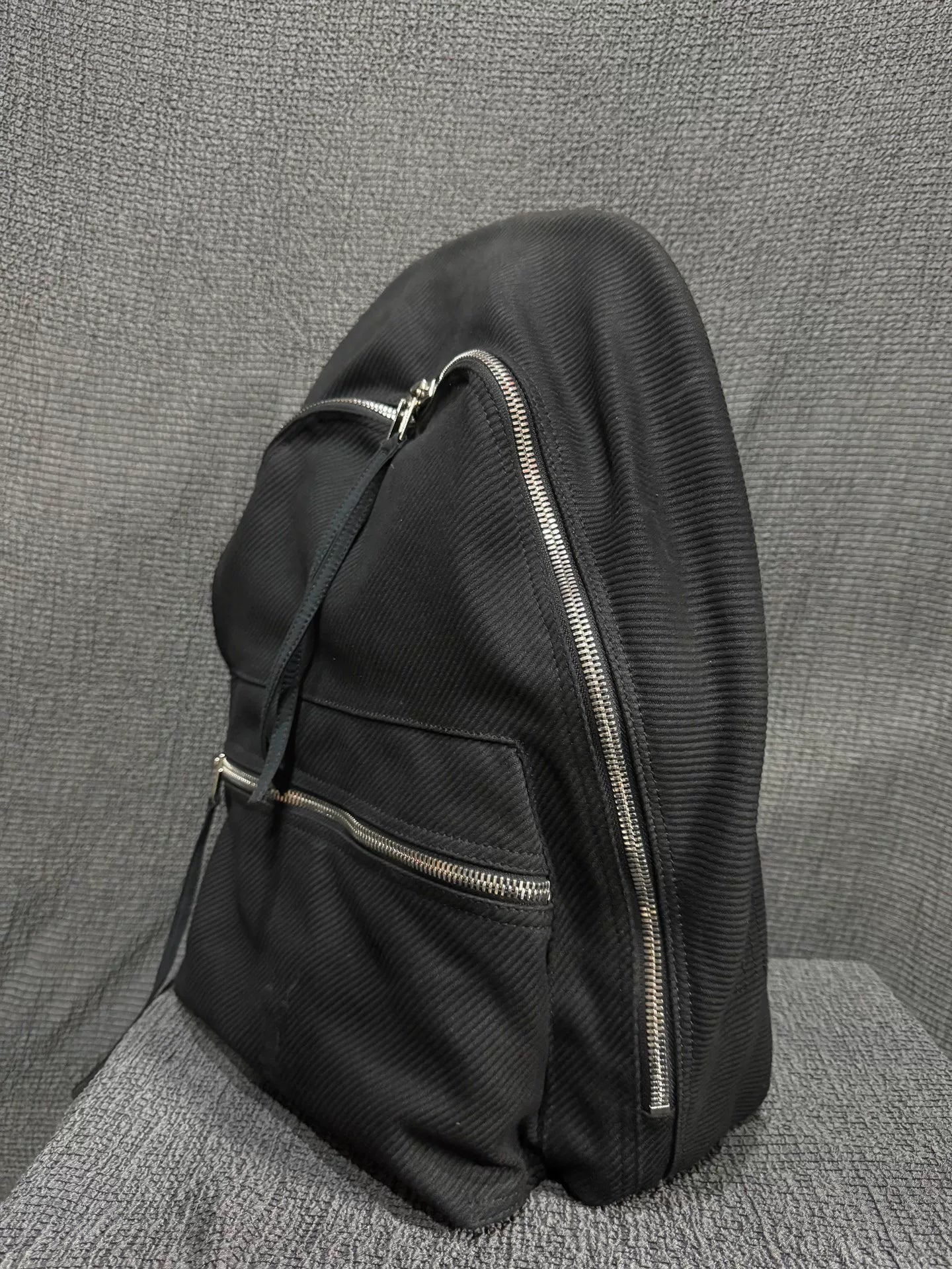rick owens embroidered backpack bag