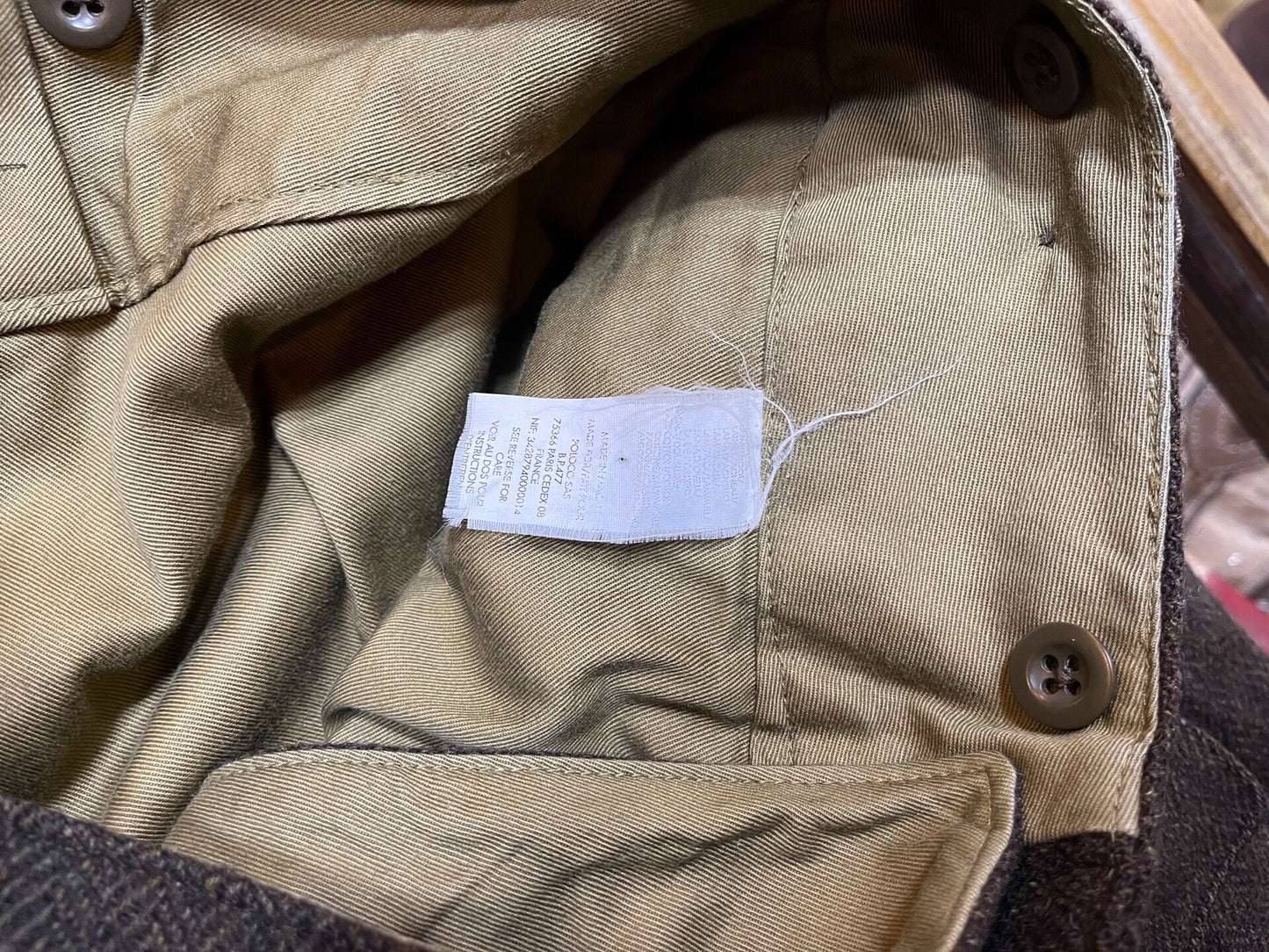 RRL Double RL Wool Herringbone Pants