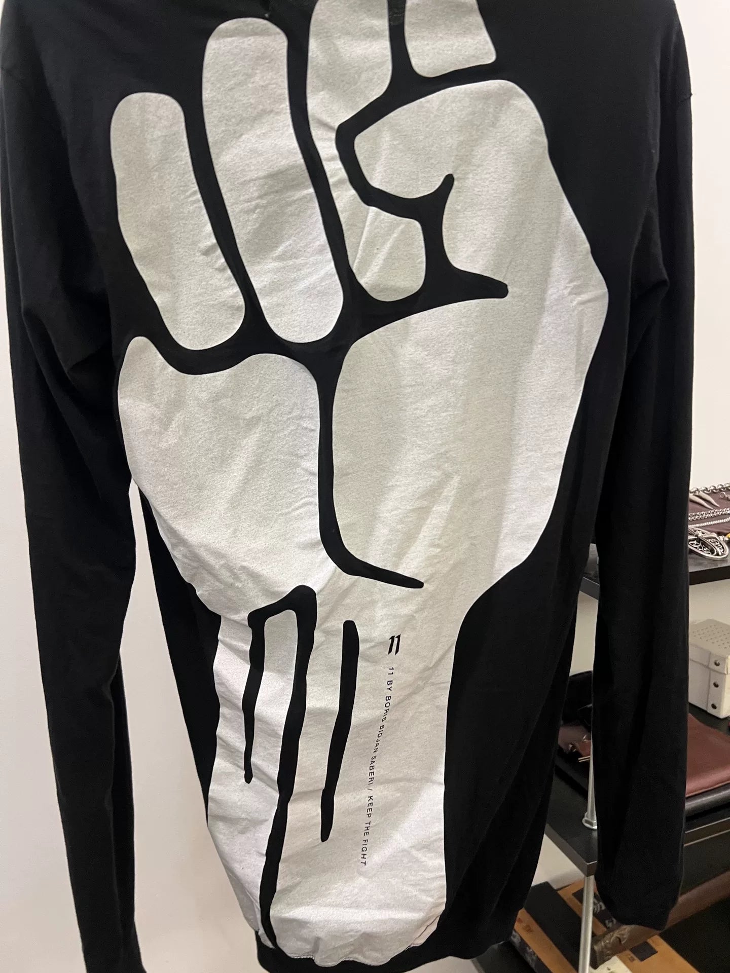 Boris Bidjan Saberi 11by BBS reversible sweatshirt