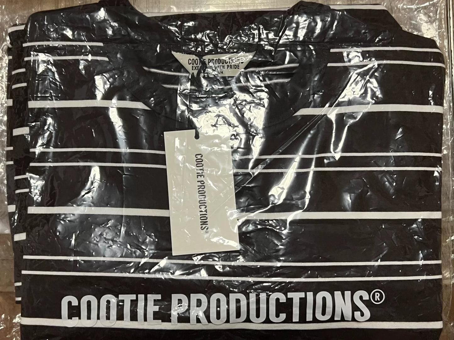 cootie productions supima border long sleeve t-shirt