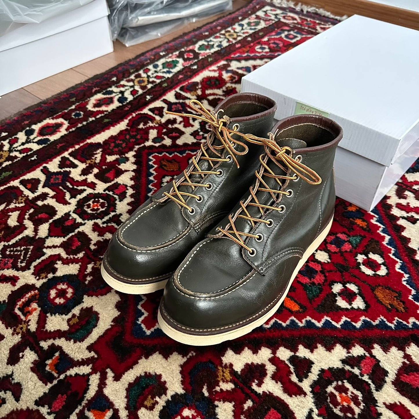 Red Wing 8180 Boots - vintage Quality Leather