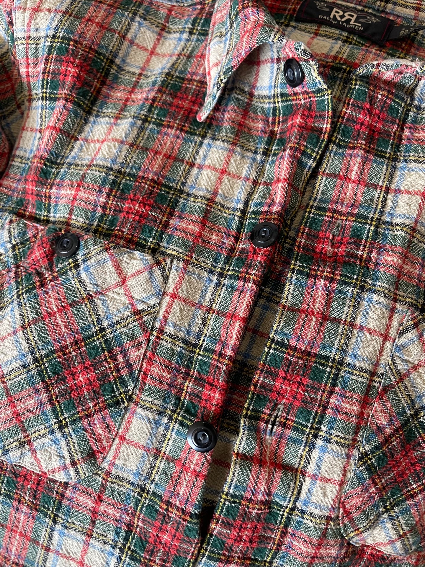 RRL Double RL Western Striped Shirt
