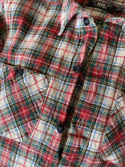 RRL Double RL Western Striped Shirt
