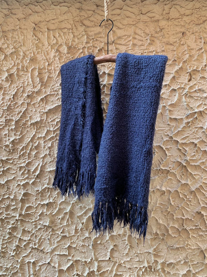Y's bis Limi 00s Runway Wool Fringed Scarf