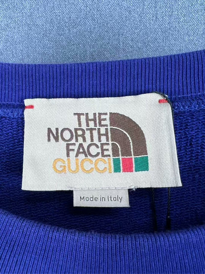 gucci the north face colorblock sweatshirt