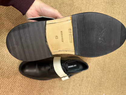 Raf Simons Buckle Derby Monk Shoes