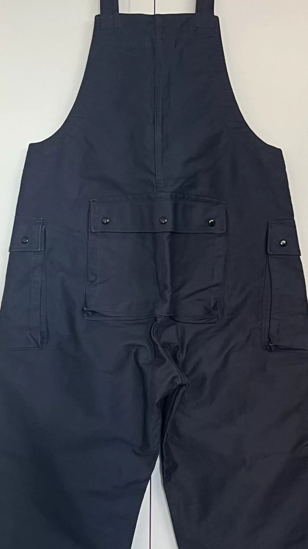 Freewheelers Navy Blue Flight Strap Overalls