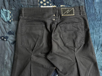 VISVIM 22SS Journeyman Black Jeans