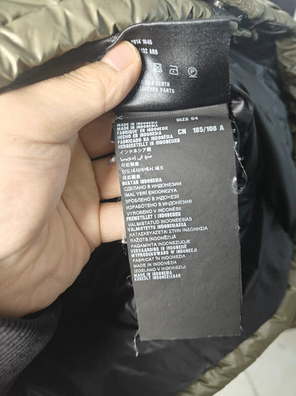 Prada Metallic Triangle Down Jacket