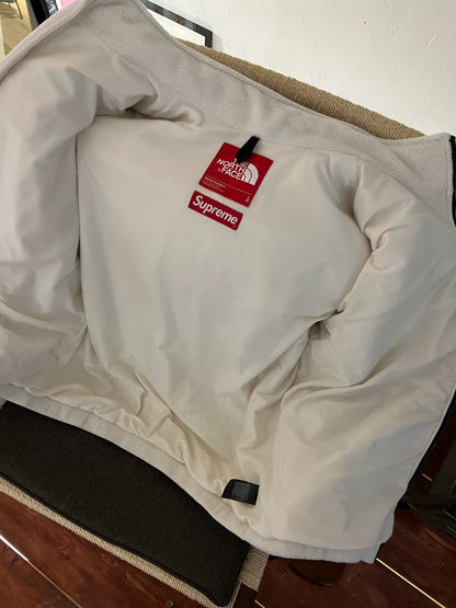 supreme x the north face fleece jacket