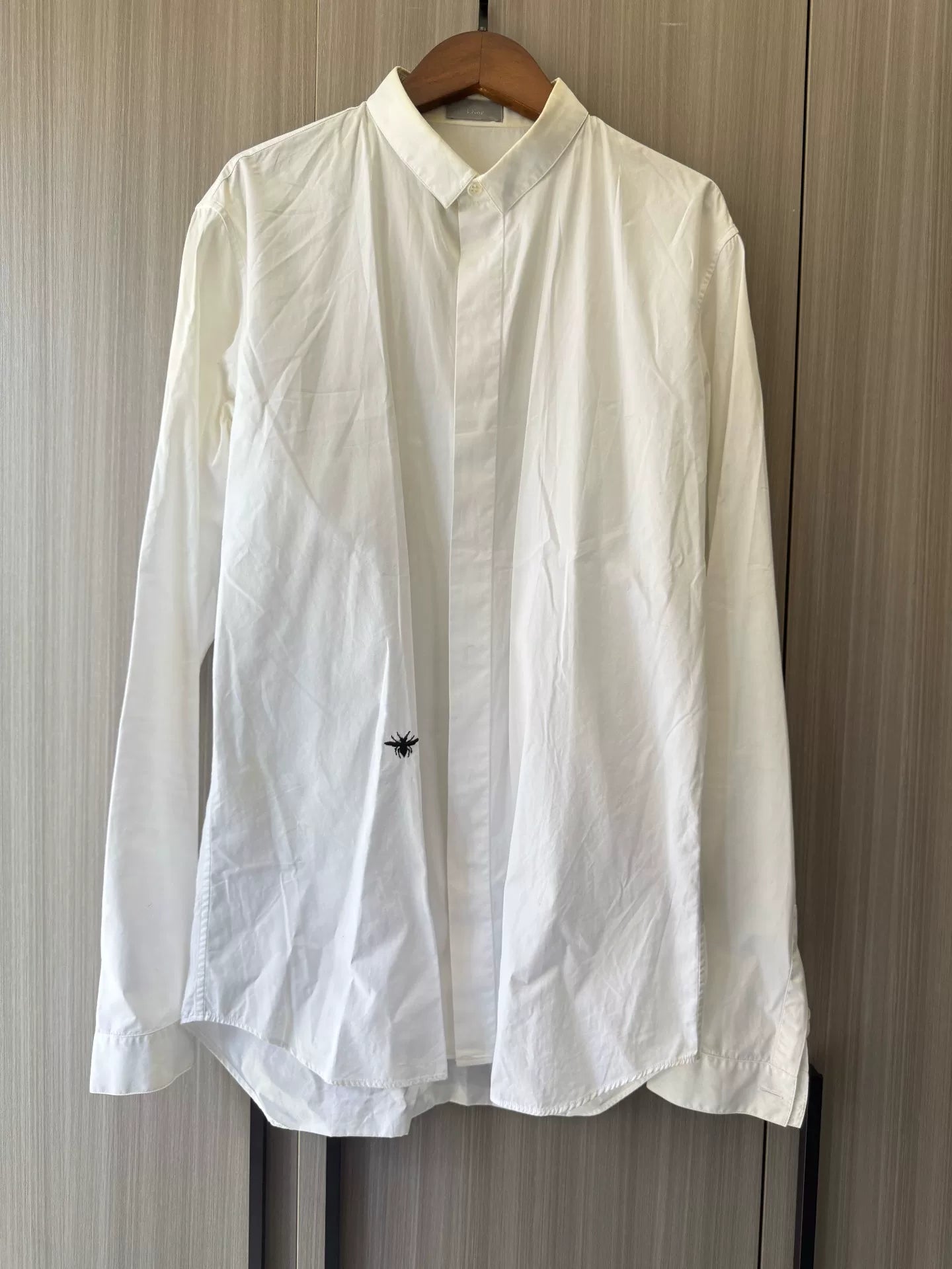 Dior Homme White Cotton Shirt