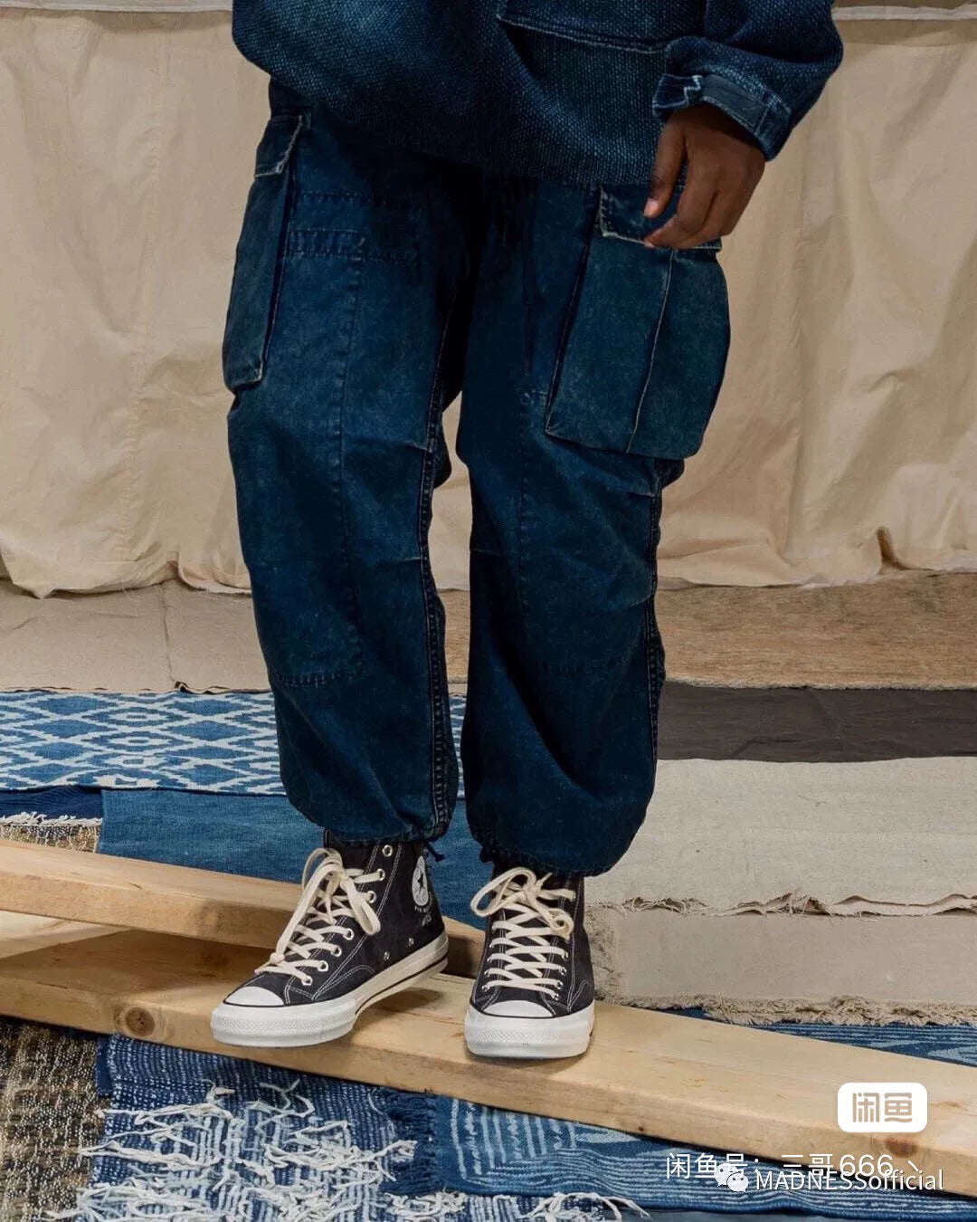 dual army pants with cargo pockets