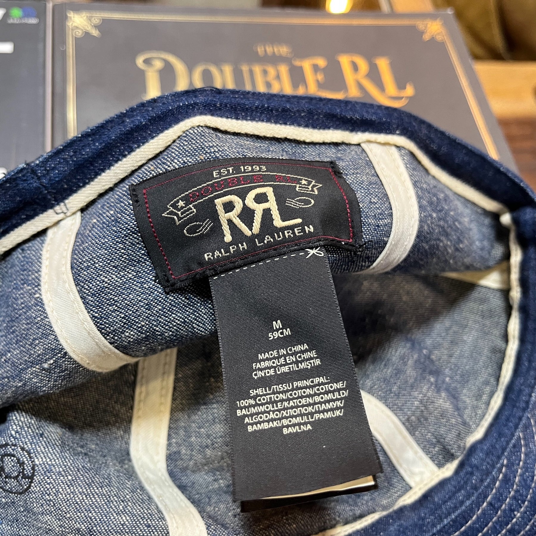 RRL Double RL Engineer Cap M 59cm