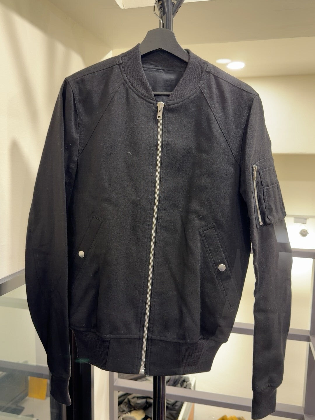 Rick Owens Men's Jacket Black M-L